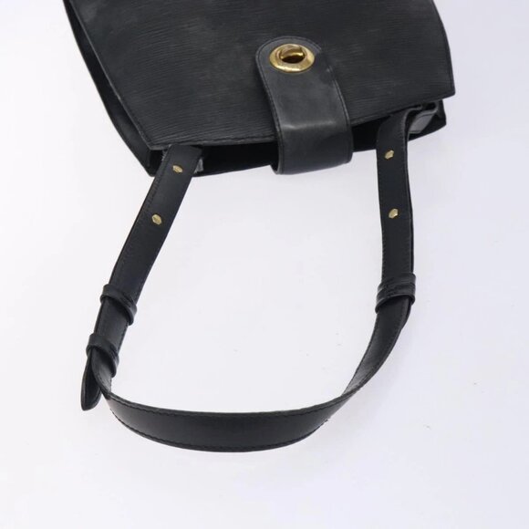 LOUIS VUITTON Epi Cluny Shoulder Bag Black M52252 LV Auth gh354 - Picture 8 of 16